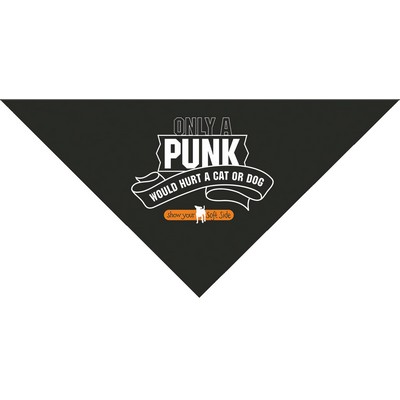 USA Made Pet Bandanna Triangle 100% Cotton (Med-LG) Size (26) Stock Dyed Color Choices